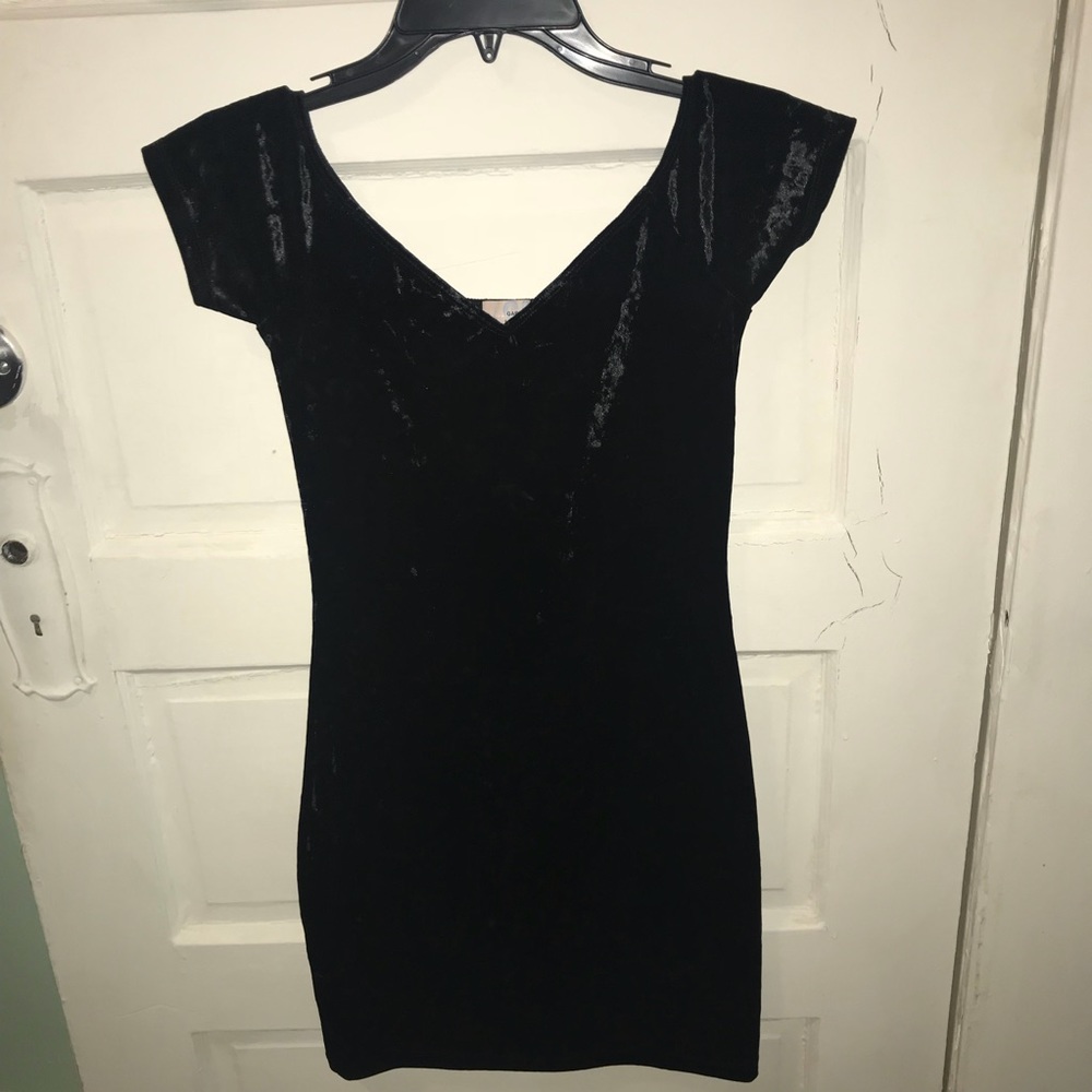 Garage Velvet Dress